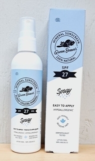 Sunscreen Spray - Hypoallergenic SPF 27 (Green Beaver)